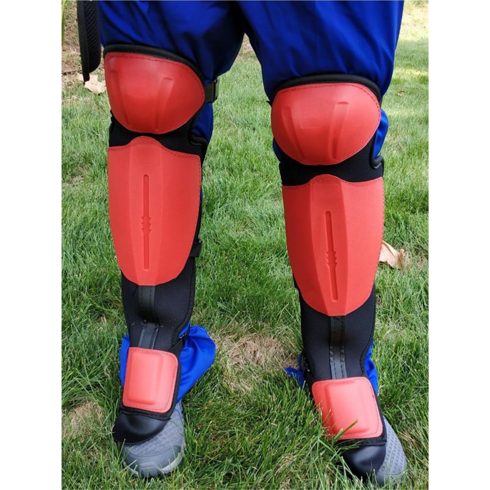 espinilleras para desbrozadora Rodilleras protectoras for piernas, ideales for jardinería, deshierbe y siega. Almohadillas de EVA extendidas for arrodillarse. Suministros protección laboral