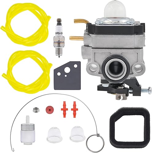 753-05908 Kit de carburador para Troy-Bilt TB4SC Yard Man YM45SC Compatible con HB425 BV428 Craftsman 4 ciclos 25cc soplador de gas de mano Carb