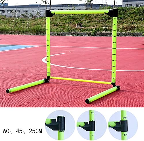 Miniatura 5 de Escala ajustable Agility obstáculos de entrenamiento de fútbol pista y campo de salto conjunto de barra de salto al aire libre desmontable perros