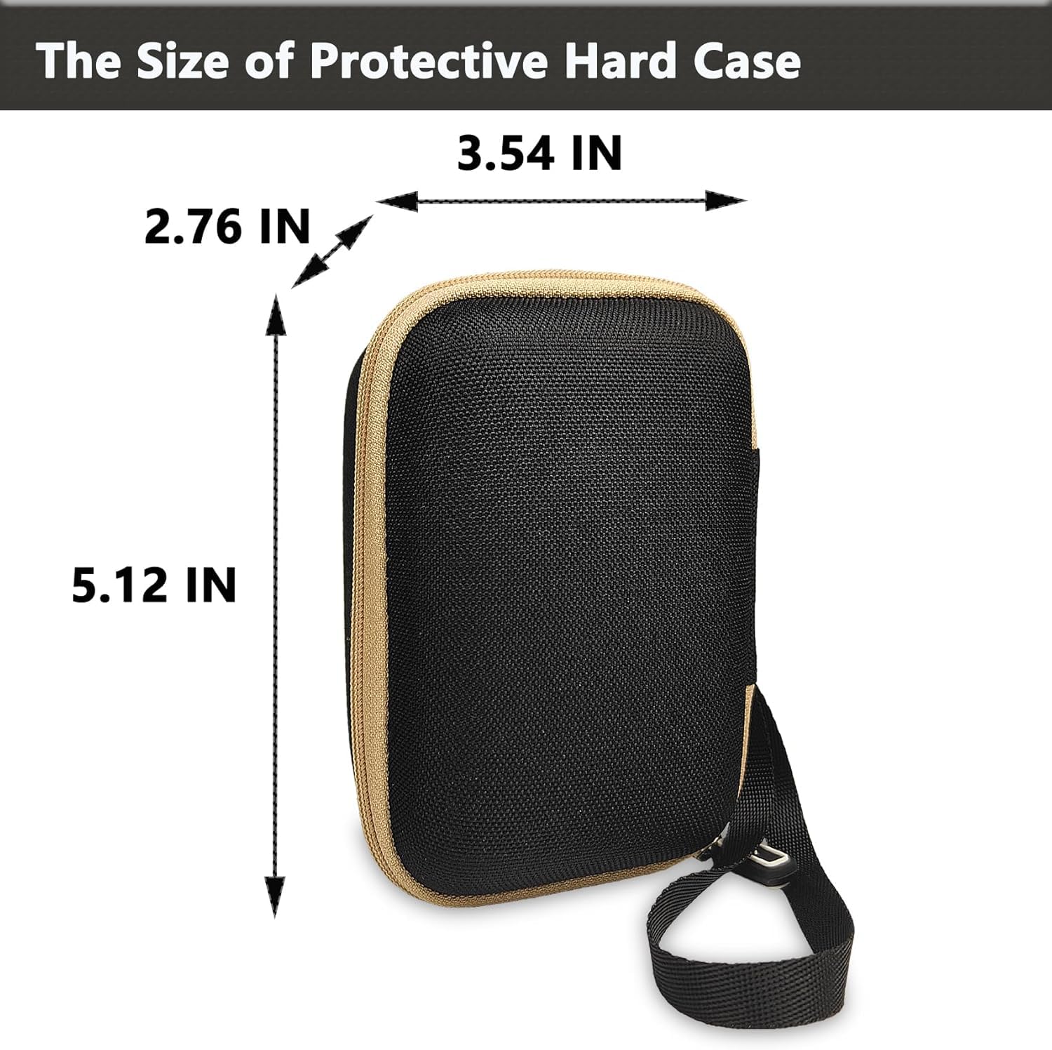 BCWGION Coque Rigide de Protection et Dragonne Compatible avec Bitzee Jurassic World Interactive Dinosaur Digital Pets