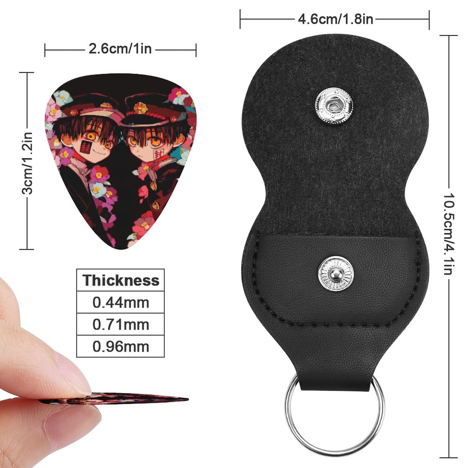 Amazon.co.jp: Guitar Pick, Ground Bound Shonen Hanako-kun, 6