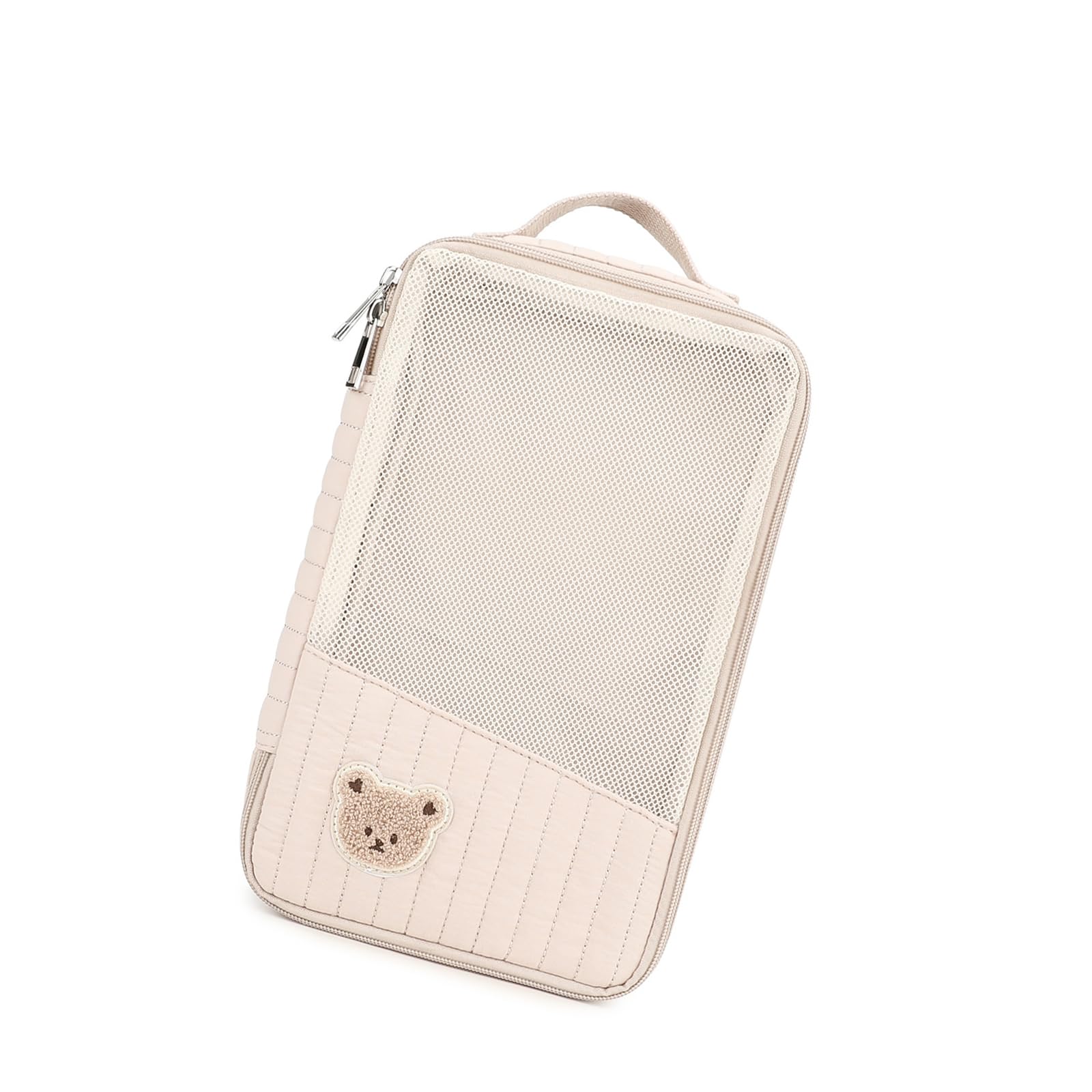 Bolsa Organizadora De Pañales Portátil Construcción De Algodón Transpirable Compartimento Espacioso Para Cambios Rápidos De Pañales Bolsa De Almacenamiento Para Bebés Amigable Con La Piel Aire