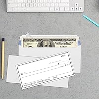 Vista 7 de Sobres de seguridad PANDRI 750#10, sobres autosellables sin ventanas, patrón de tinte de seguridad para correo empresarial seguro, facturas