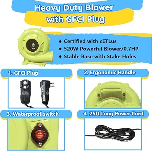 Miniatura 6 de Parque inflable de tobogán acuático para diversión de fiesta, 15 x 15 pies, piscina grande de salpicaduras, toboganes largos y cortos, divertido