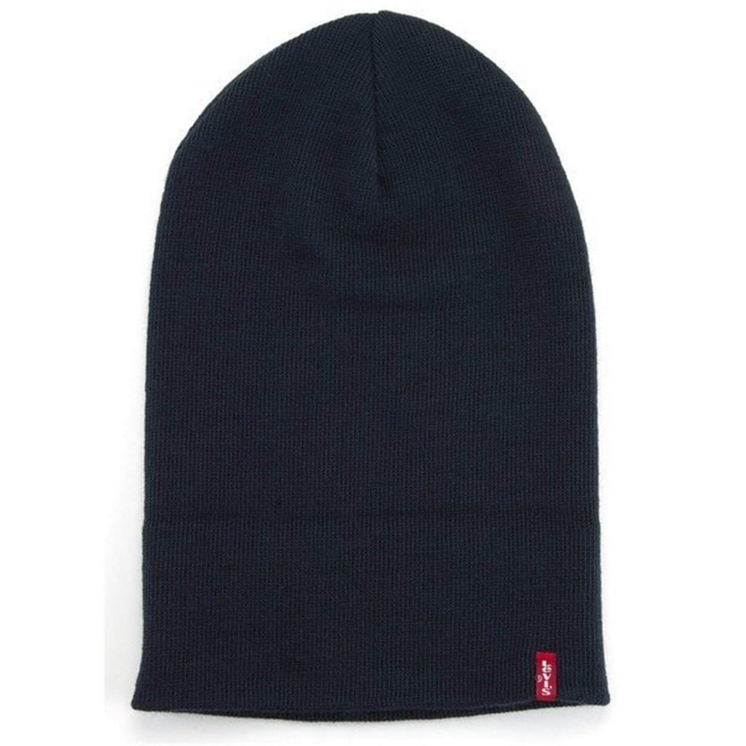 Levi’s® Czapka Dzianinowa SlouchyMężczyźni - Made in Italy Beanie meska Z wywijanym otokiem Zima jesień-zima