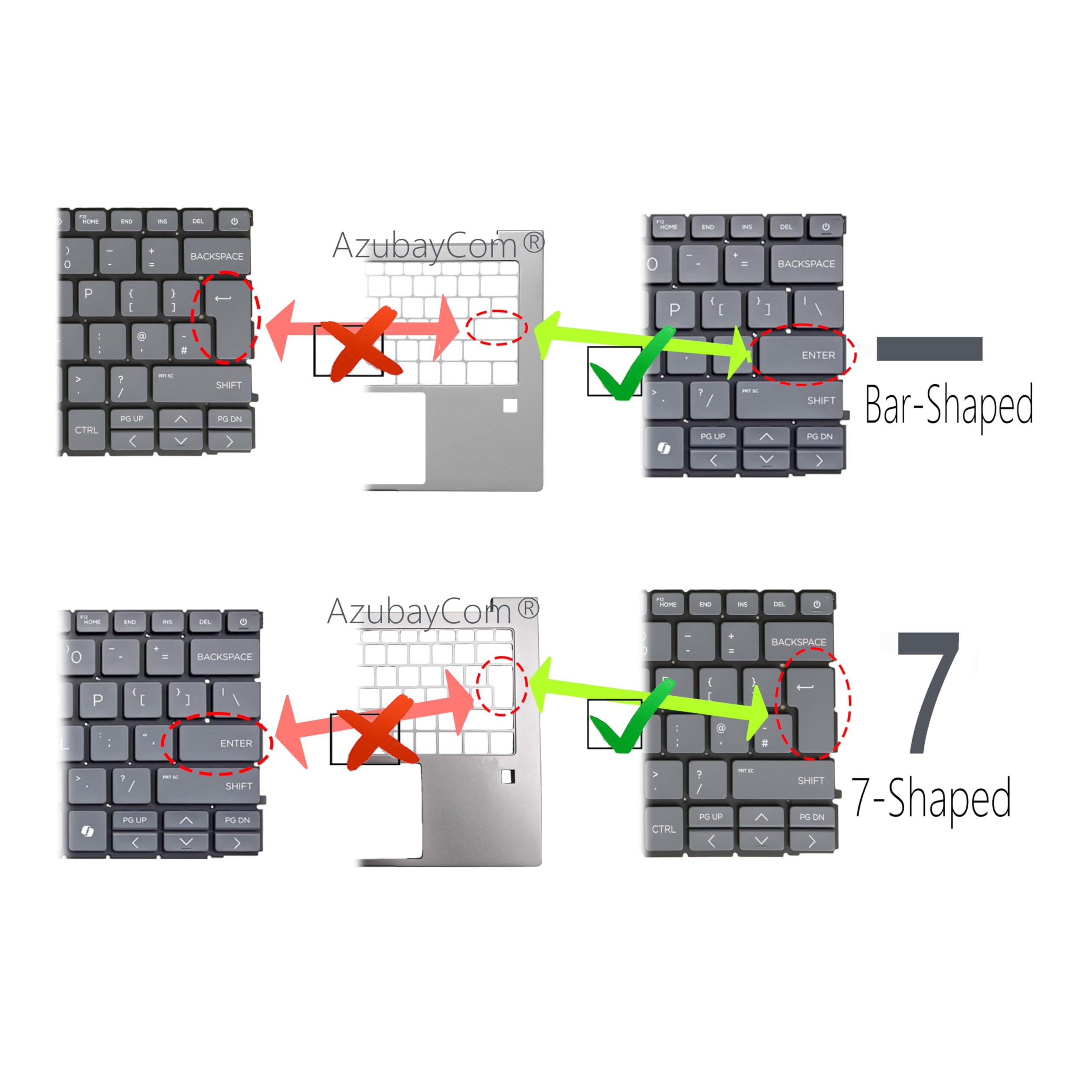 SP Español Teclado para Ordenador portátil HP Probook 450 G6 G7, 455 G6 G7, 450R G6, 455R G6, 2B-ABU07Q100, sin luz de Fondo, sin Cubierta