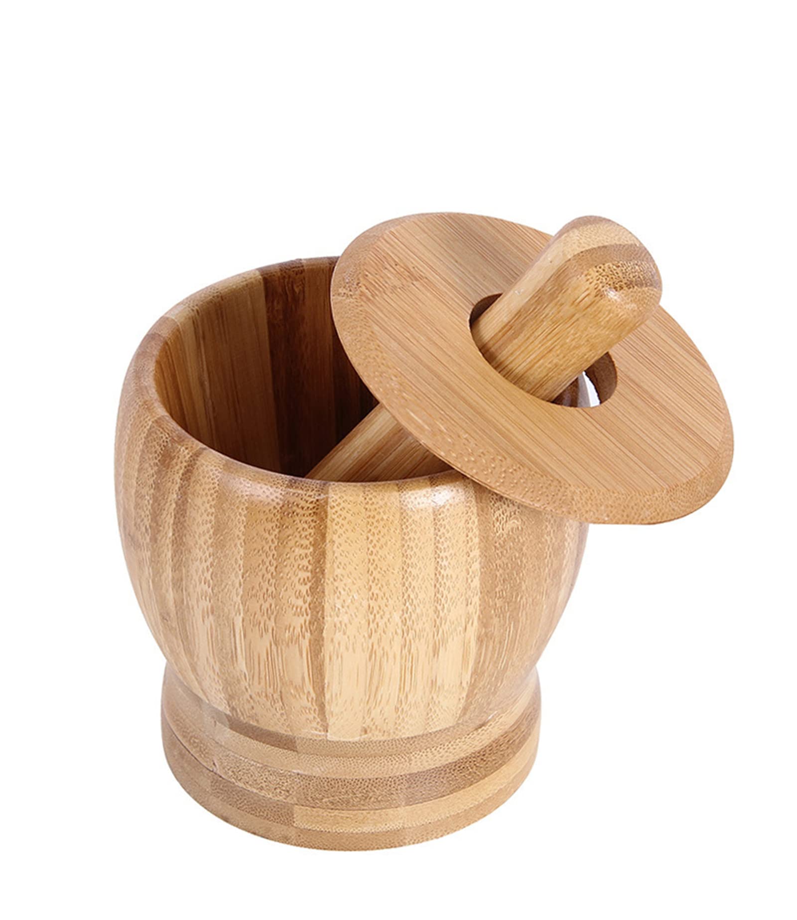 Set di mortaio e pestello, schiaccia aglio macina spezie alle erbe macinatore di integratori alimentari per la casa molto adatto per macinare spezie cibo alle erbe e aglio, frutta, utensili da cucina