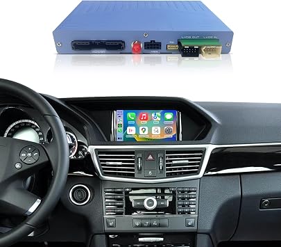 Gen3 NTG4.0 Wireless Carplay Android Auto Adapter for Mercedes Benz C E CL CLS S SL Class W204 W211 W219 C216 R230 W221 Support YouTube, Mirrorlink, Reverse Camera NO HDMI