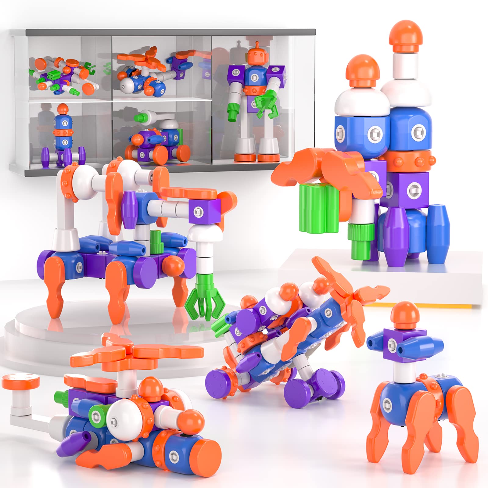 Temi Building Blocks Stem Toys Space Series Diy Building Toys