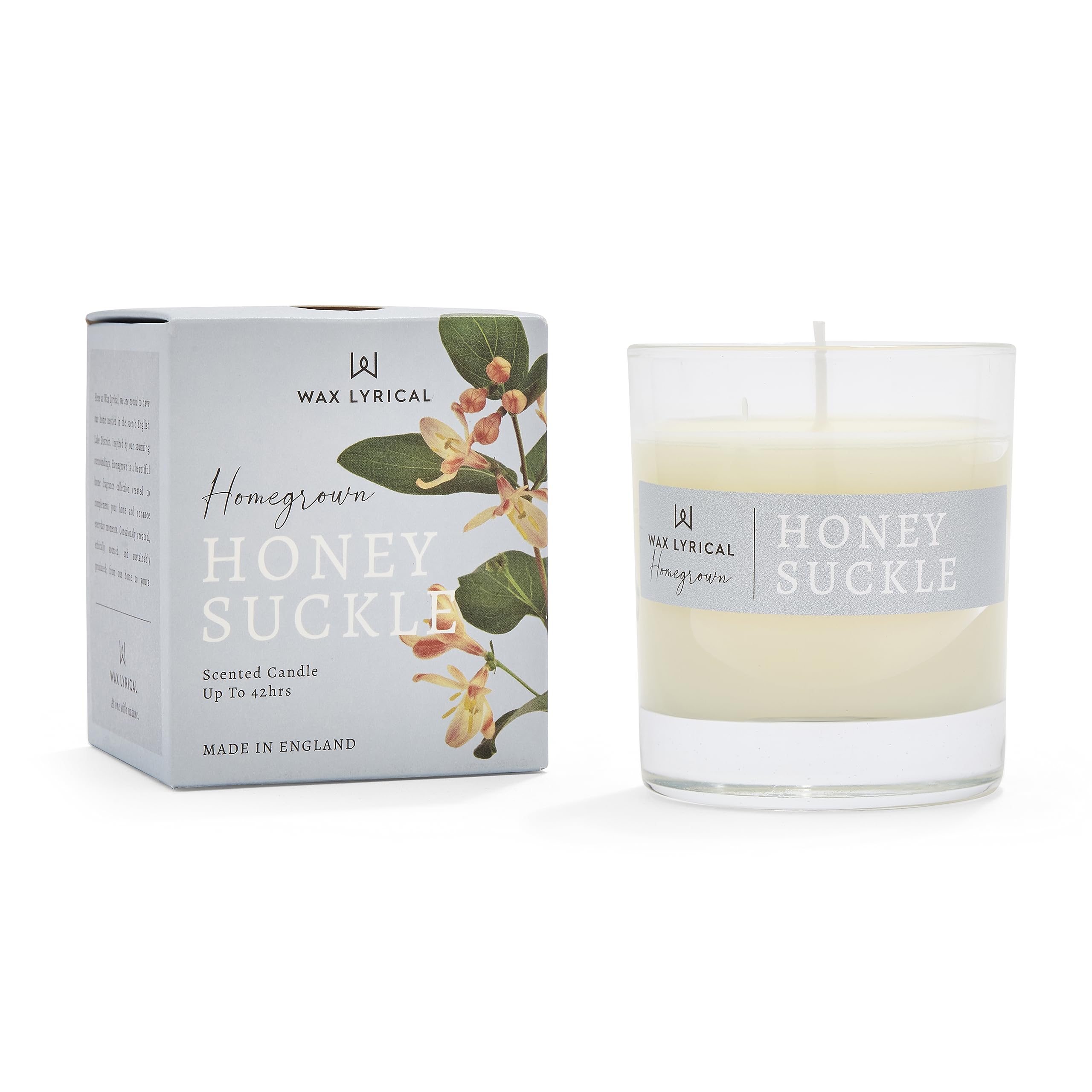 Wax Lyrical Amber Homegrown Honeysuckle Scented Candle