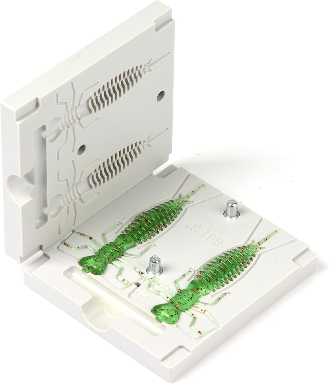 FatFish B41-2C Bait Mold Soft Plastiс Lure Making Injection Mold for Do-It Fishing Lures 3" - Image 2