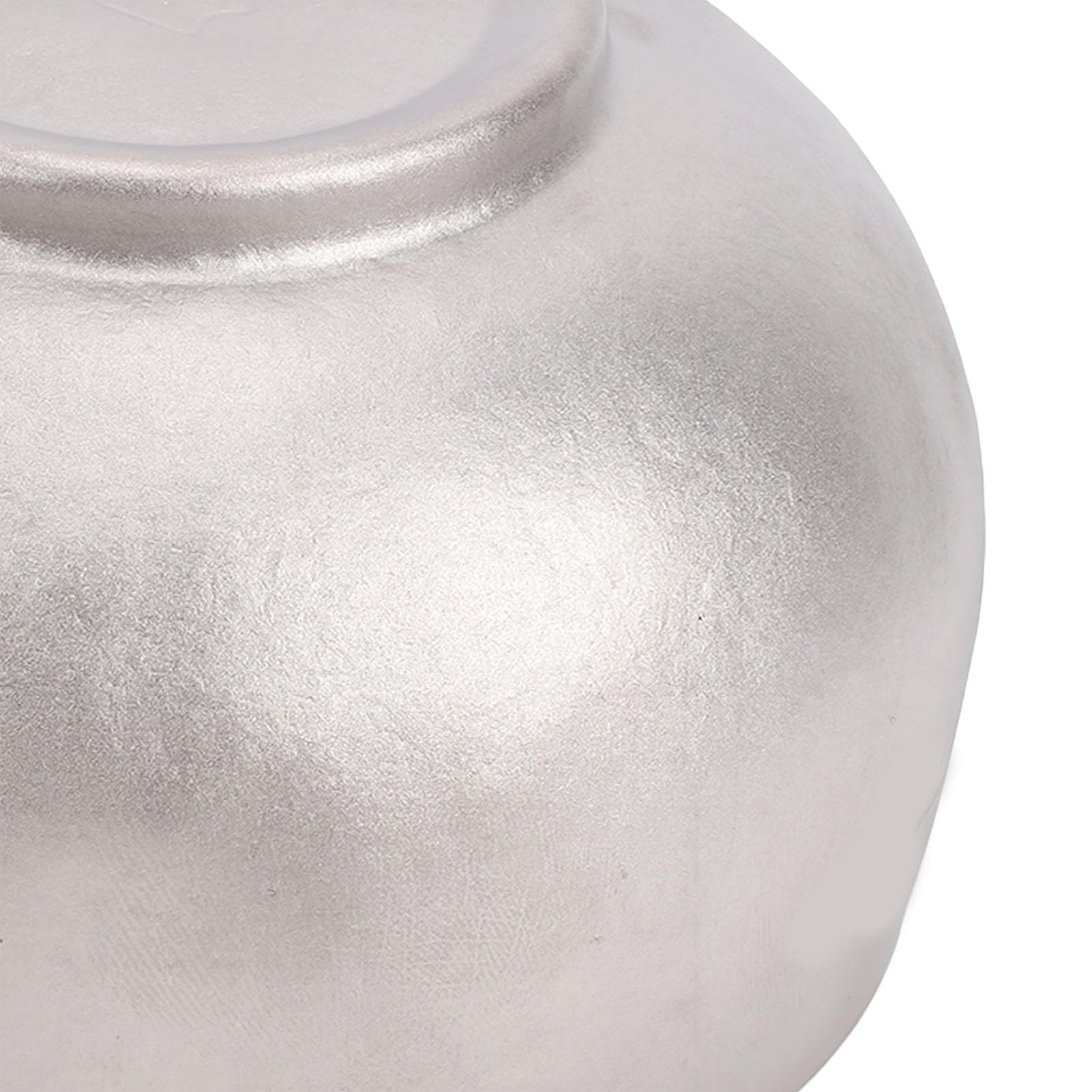 Cocoarm Ti Doppelwandige Schale 950ml, Leichte Campingschale für Outdoor | TA1-Titanlegierung, Doppellagige Isolierung, 15,2 X 9,2 Cm Größe, Ideal für Haferbrei, Suppe, Salat, Beim Camping, Picknick