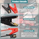 Adaptateur de démarrage de Jumper de voiture pour Makita 18V Batterie, 11AWG Câble Convertir en Jumper Starter Automotive Booster, Kit de saut Câble pour batterie de voiture (NO Batterie)