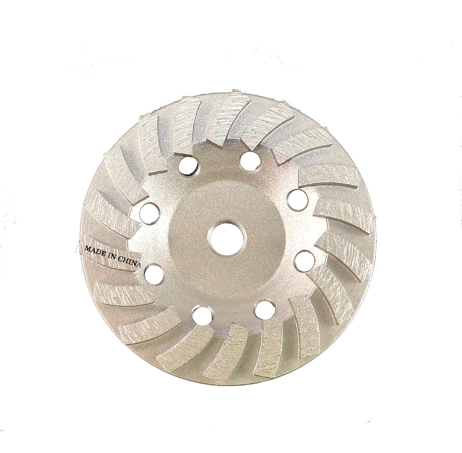 Diamond Cup Wheels Turbo Fast Grinding Threaded for Concrete (4", 8 Seg)