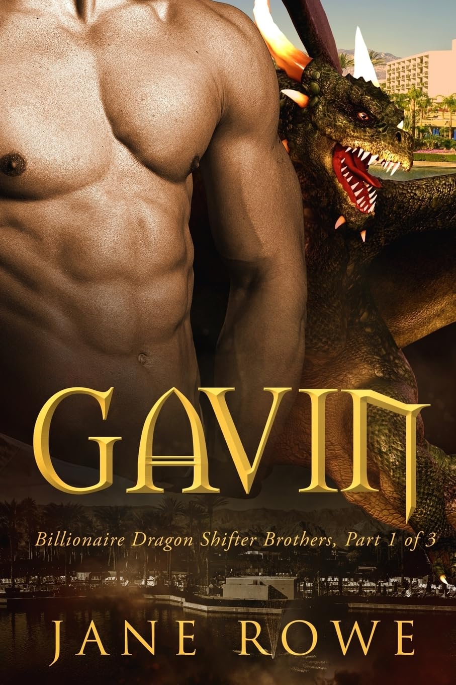 Gavin: A BBW BWWM Billionaire Paranormal Pregnancy Romance (Dragon Shifter Brothers)