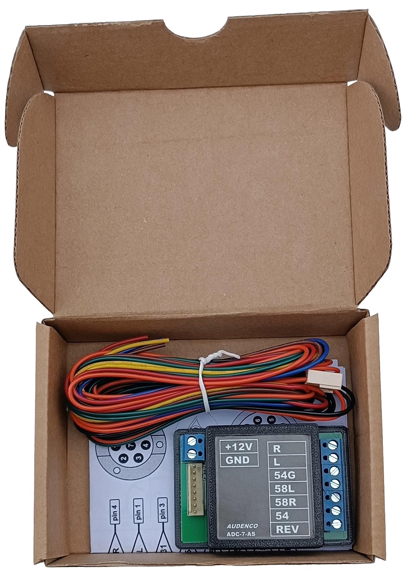 ADC-7-AS Smart bypass Rely Electric wiring module for trailer or caravan tow bar hitch