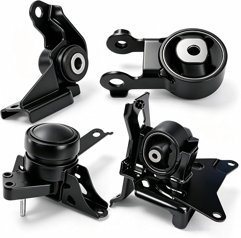 Kit de coxins do motor e transmissão GEUMRI para Toyota Yaris 1.5L automático 2006-2012 e 2015-2019 – 4 peças