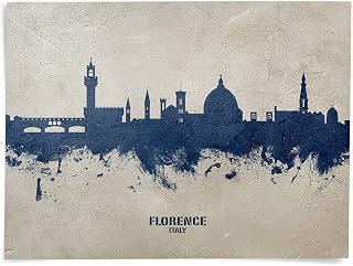 Florence Italy Skyline art print poster, unframed -18454