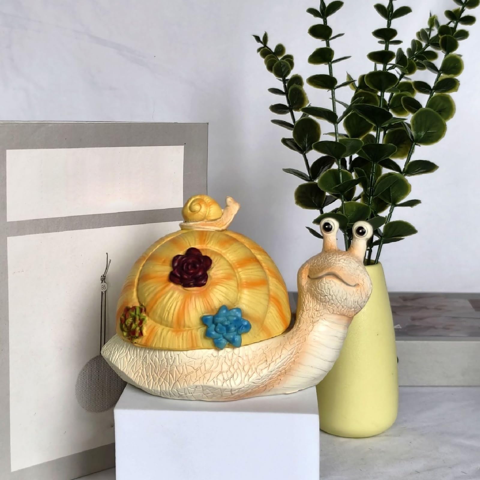 Posacenere antivento in resina con coperchio, multiuso, impermeabile e anti-pelucchi, per la decorazione della casa e l'uso esterno