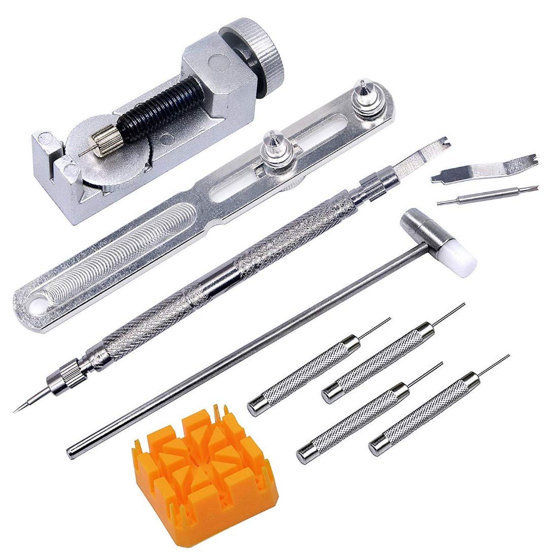 DIY Crafts Watch Repair Tool Kit Watch Band Repair Tool Strap Link Pin Remover, Spring Bar Tool Backing Opener A Complite Set for Repair Watches Mobiles Gadgests (Watch Repair Tool Kit, Design No # 1) (B07NJPWFRN) Amazon Price History, Amazon Price Tracker