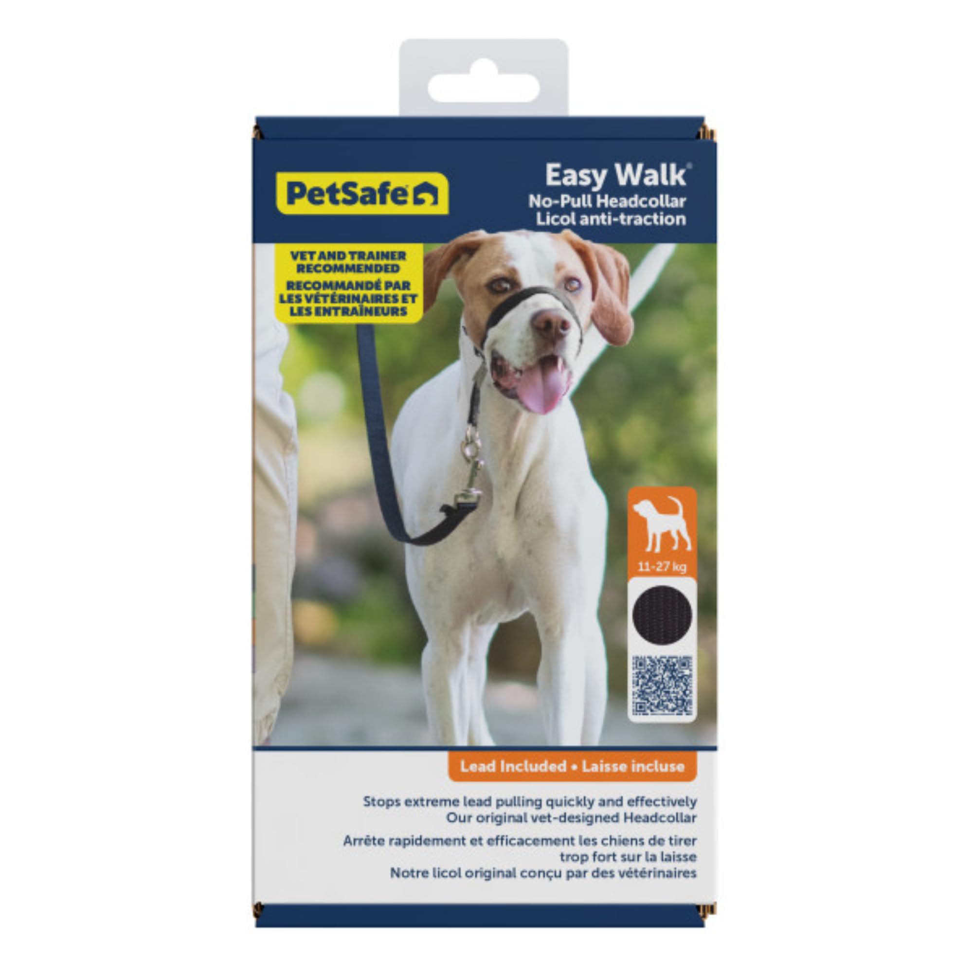Collar para Perro Premier Easy Walk, Color Negro, Talla M