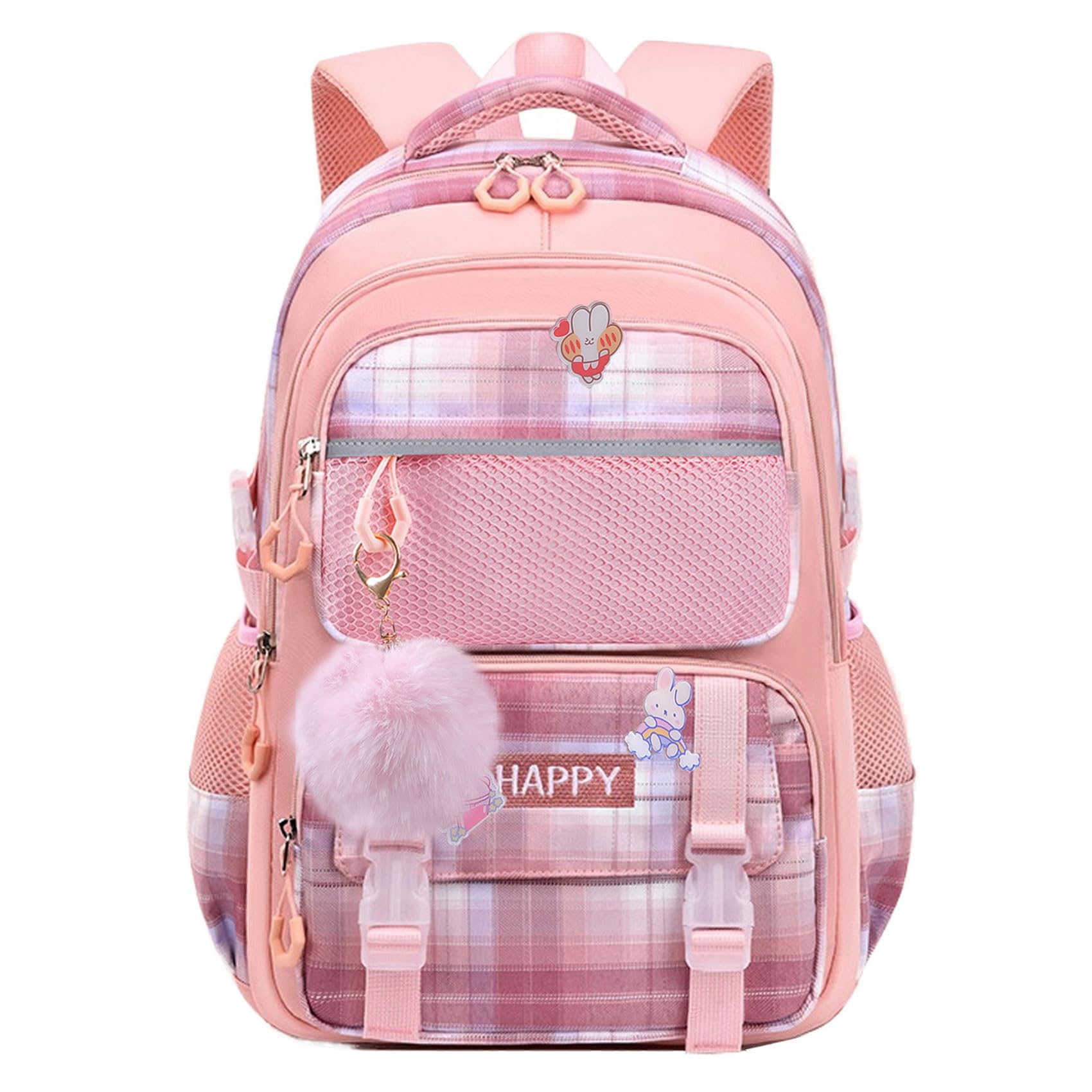 HANXIUCAO Sac à dos Rose 01