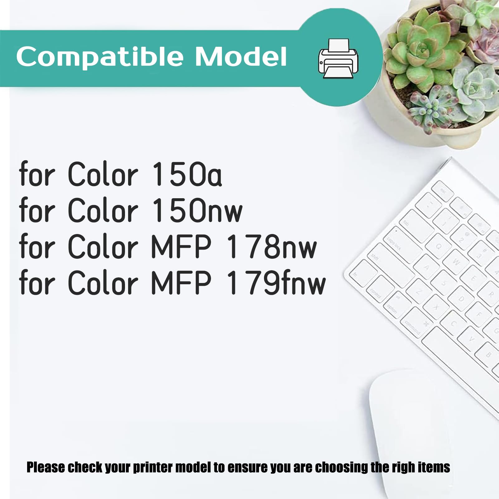 Ricambio Compatibile Per Flacone Toner Esausto Per HP 5KZ38A 116A 117A 119A, Funziona Per 150a 150nw MFP 178nw MFP 179fnw 1Pack