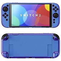 Vista 13 de PlayVital Hard Case for Nintendo Switch 2 with Extra Stand & Thumb Grip Caps Split Design, Dockable Protective Full-Body Shell Cover for Nintendo