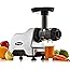 Omega Compact Slow Speed Multi-Purpose Nutrition System Juicer with Quiet Motor Creates Continuous Fresh Healthy Fruit and Ve