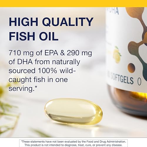 Miniatura 4 de Metagenics OmegaGenics EPA-DHA 1000mg - Suplemento diario de aceite de pescado Omega 3 para apoyar la salud cardiovascular, musculoesquelética