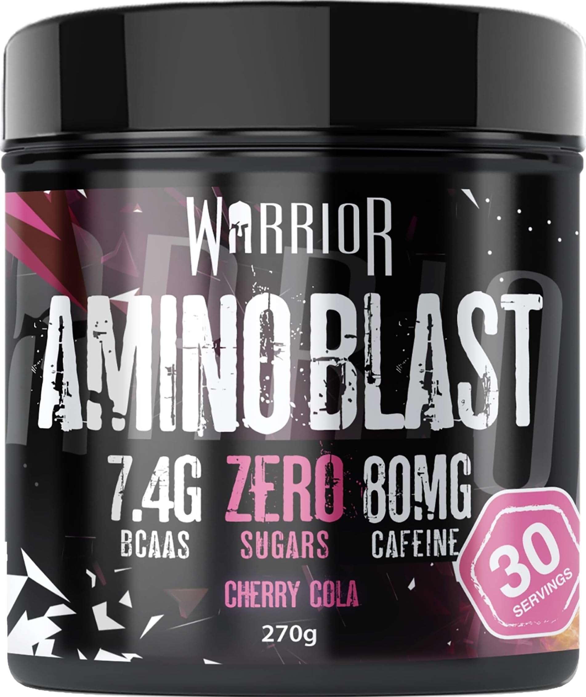 Warrior Amino Blast - Bcaa Energy Powder - 270G (30 Servings)