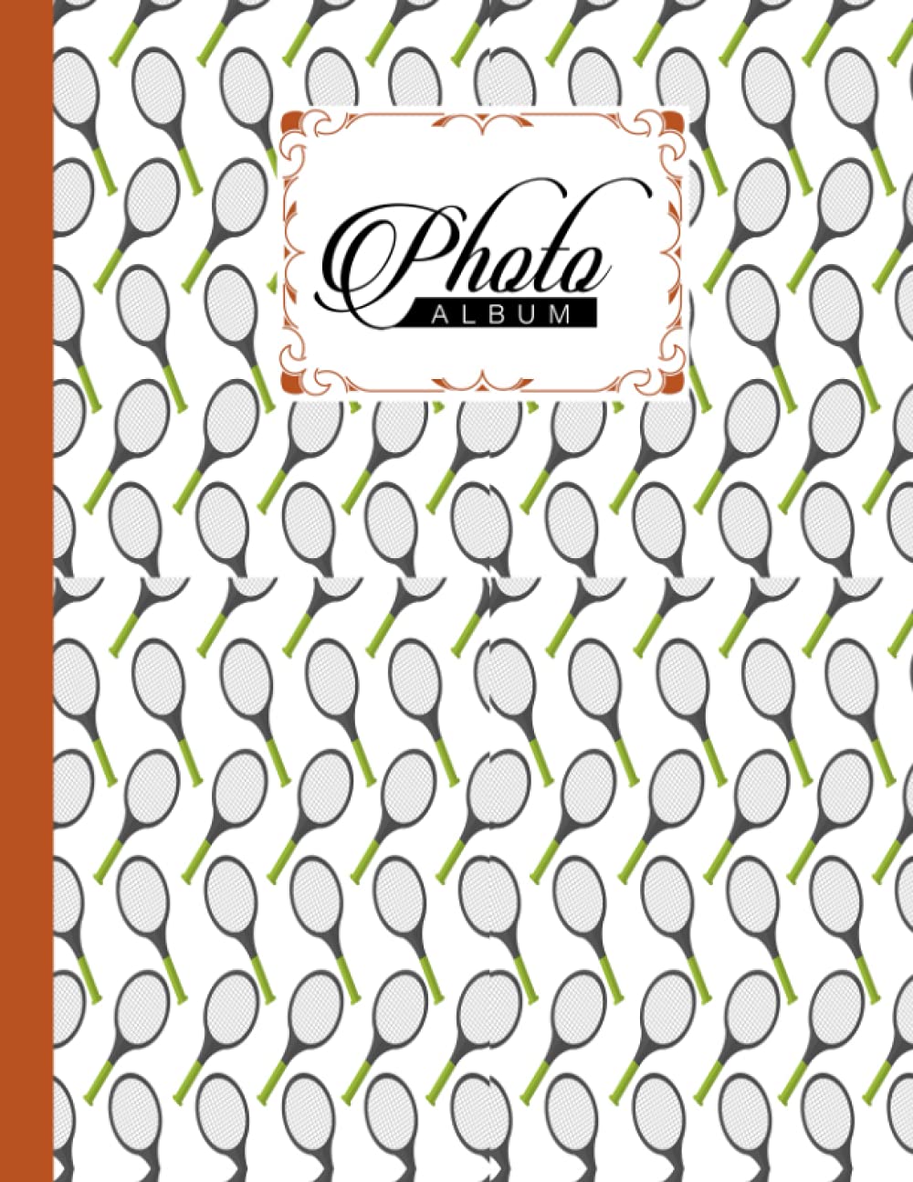 Photo Album: Tennis Album, Large Photo Albums with Writing Space Memo, Extra Large Capacity Picture Album, Family, Baby, Wedding, Travel Photo Book, 120 Pages, Size 8.5" x 11" by Susan Firth