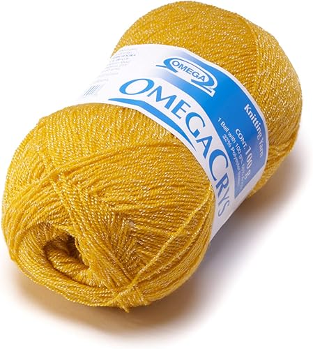 Miniatura 43 de OMEGACRYS [100gr] - de Omega - Hilo fino de cristal ideal para todas las manualidades - Color 01-Blanco 200 01-blanco 200,01-gris claro 210,03-Azul