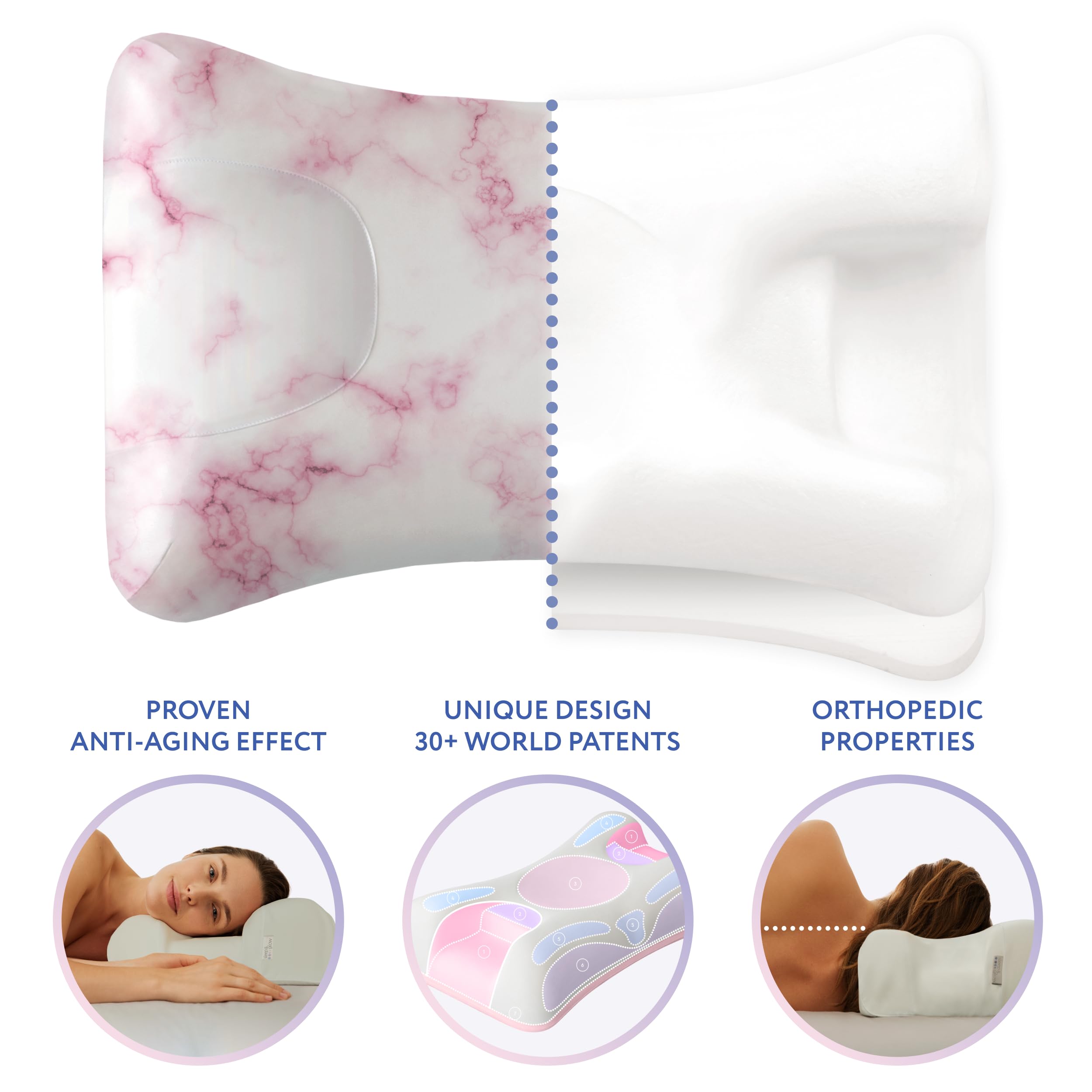 Amazon.com: SLEEP & GLOW Omnia Premium Silk Anti-Aging Beauty