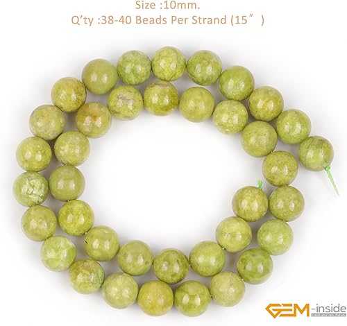 Miniatura 577 de GEM-Inside - Cuentas sueltas de piedra de lava negra natural de 0.315 in para hacer joyas, 15 pulgadas Cordierita de grado A