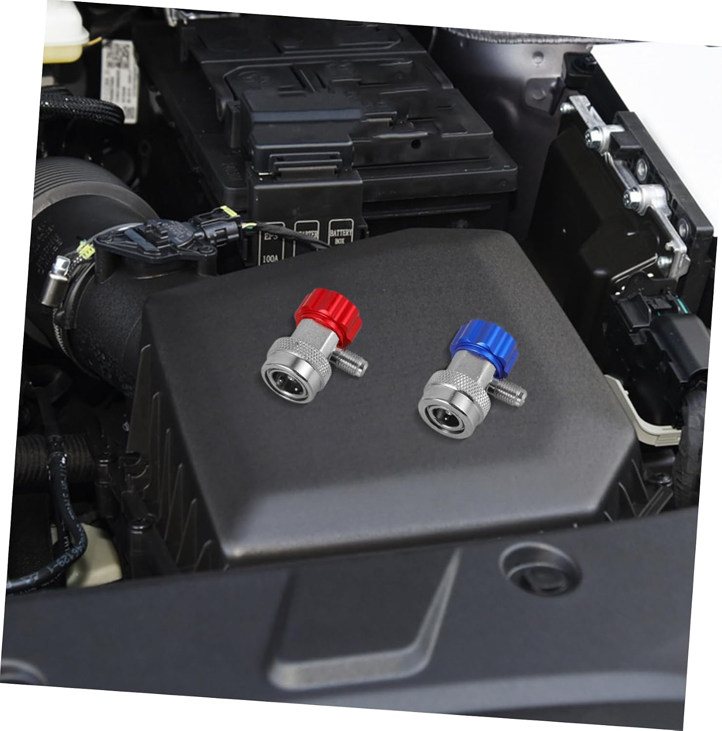 Quick Coupler Adapter Tool for Automotive Air Conditioning System Fittings Compatible with