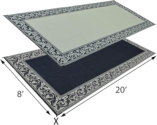 Miniatura 7 de Stylish Camping - Alfombrilla clásica reversible