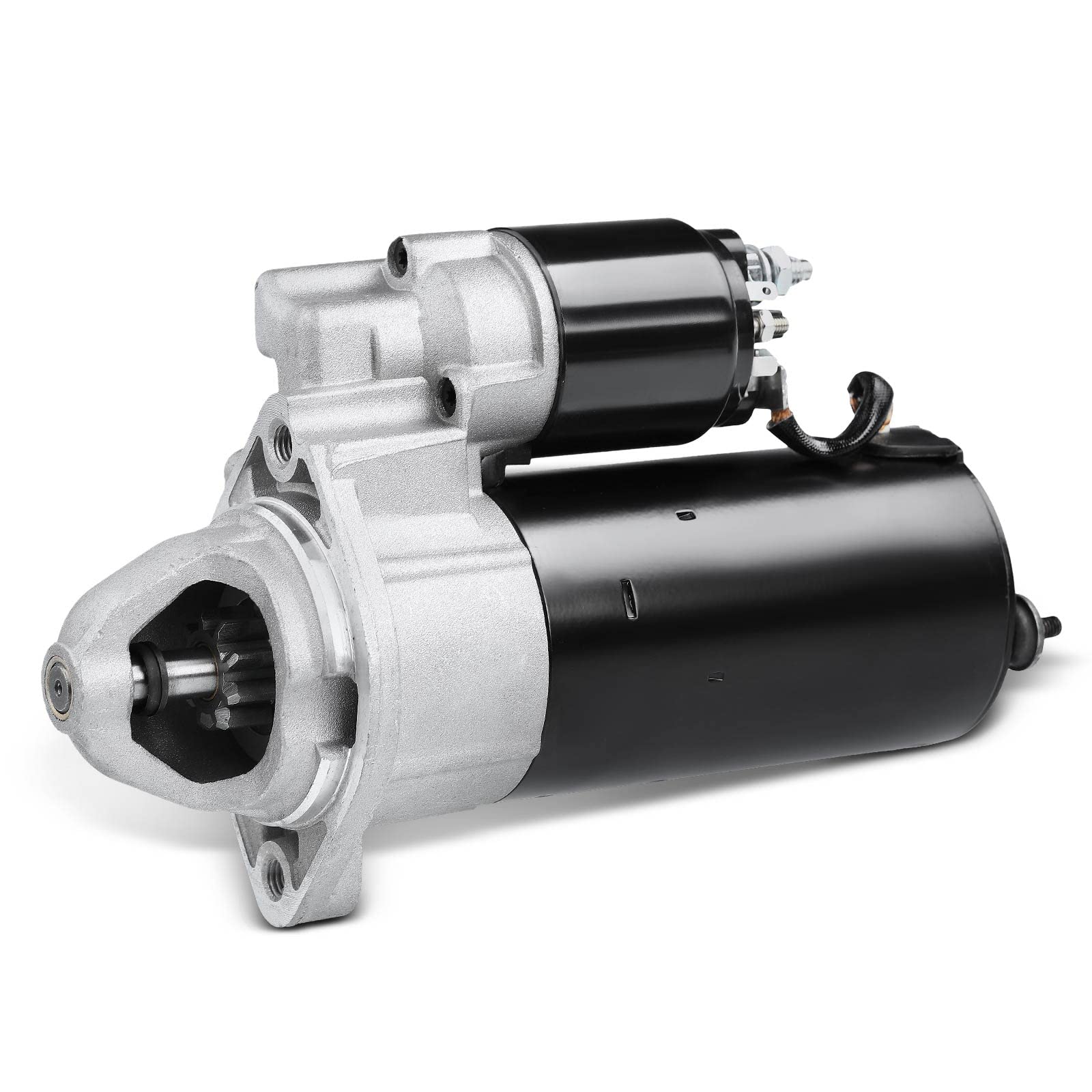 Frankberg Motor de arranque para automóvil Gasolina 1,7 KW/12 V/9 dientes Compatible con Serie 7 E38 Z8 R.o.a.d.s.t.e.r E52 Serie 5 E39 Serie 7 E32 Serie 7 E38 Replace# 12411729981