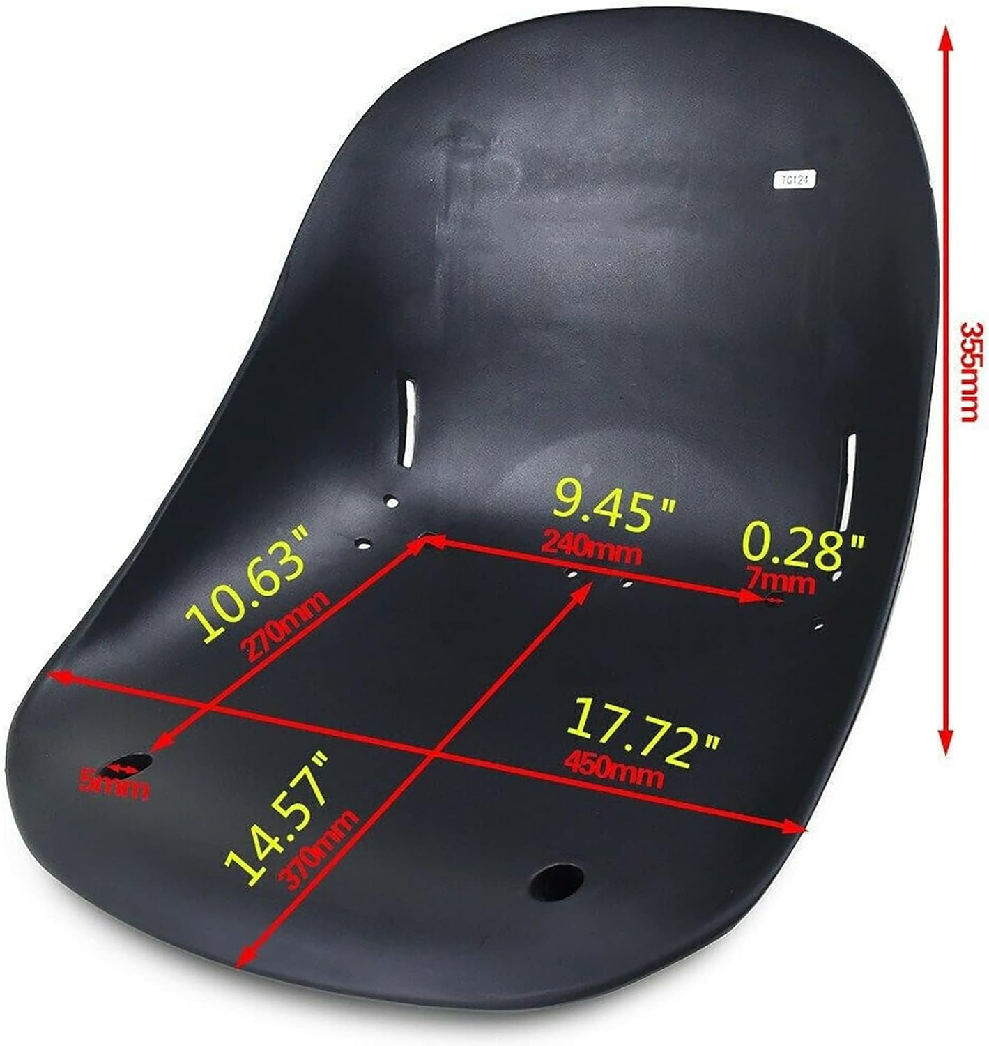 Go Kart Seat Multipurpose Lightweight Cart Seat Saddle for Kart Four-Wheeled Motorcycle Beach Car Supplies Seat for Drift Trike Racing Go Kart