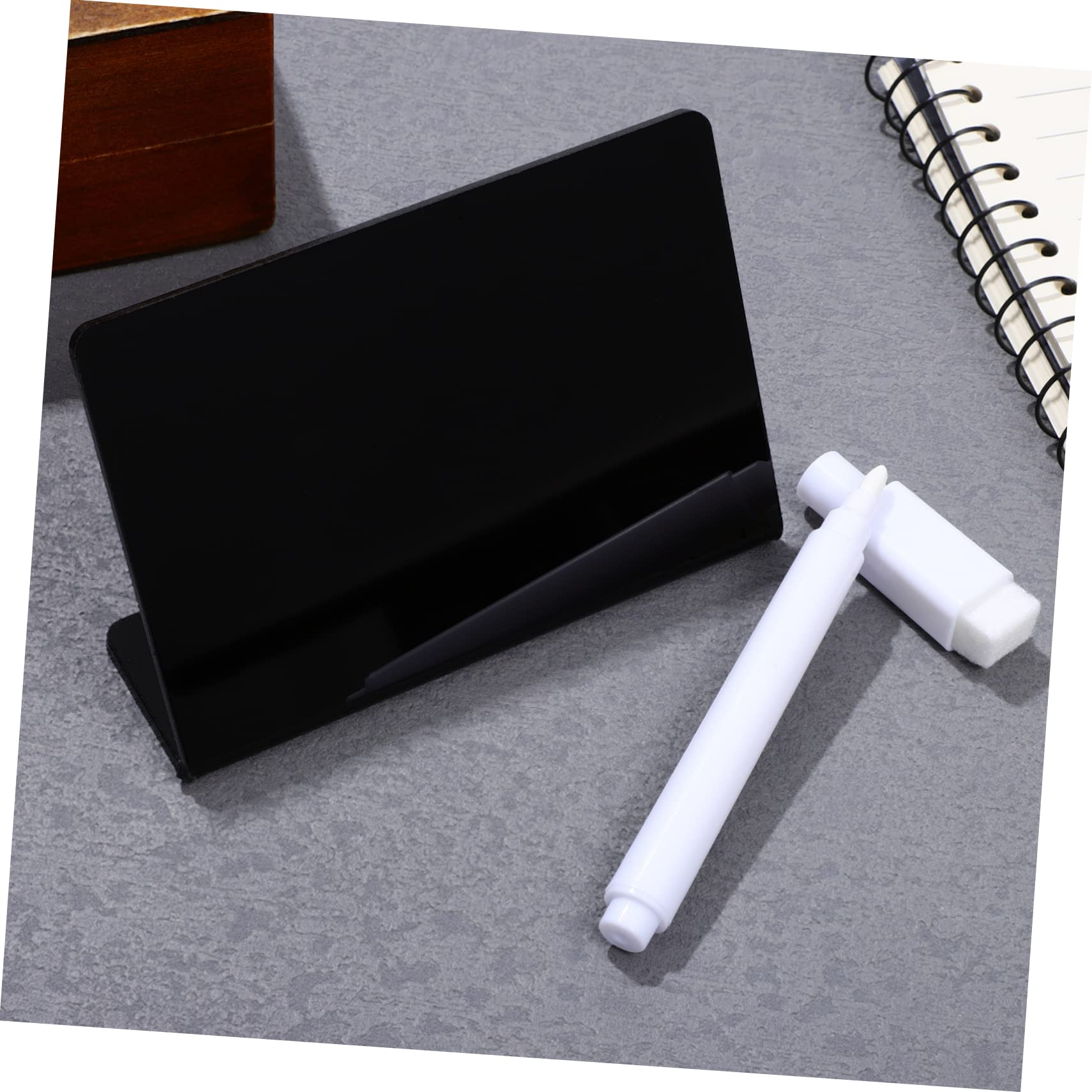 ARTIBETTER 3 Sätze Teiliges Acryl Tischaufsteller Wiederverwendbare Beschreibbare Kreidetafeln Mit Weißem Stift Vielseitig Für Hochzeit Party Bäckerei Buffet Zur Tischnummer Und 10 Stück * 3