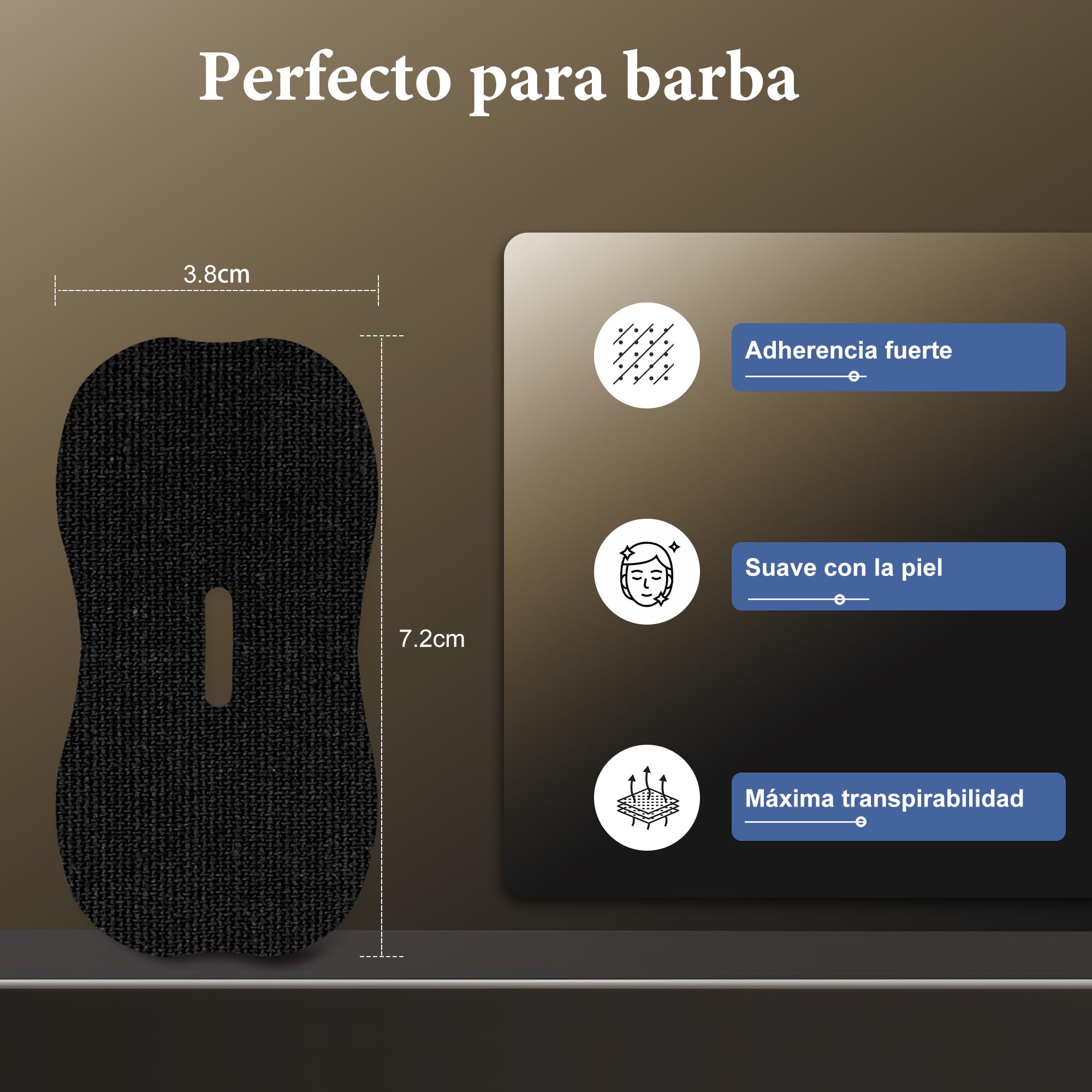 Cinta Bucal para Dormir 100 Piezas, Anti Ronquidos Tiras Bucales Antirronquidos, Mouth Tape for Sleeping, Desarrolla el Hábito de la Respiración Nasal - 4