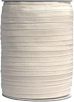 Vista 27 de Bristlegrass Picot Loop - Banda elástica para coser de 1/2 pulgada, 0.512 in, corona de carrete con volantes, cinta elástica para atar el cabello