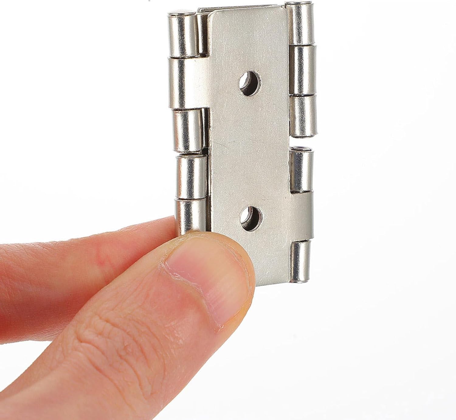 Angoily 10pcs Retro Style Iron Double Acting Hinges for Doors and Cabinets Durable Screen Hinges Smooth Operation Antique Finish