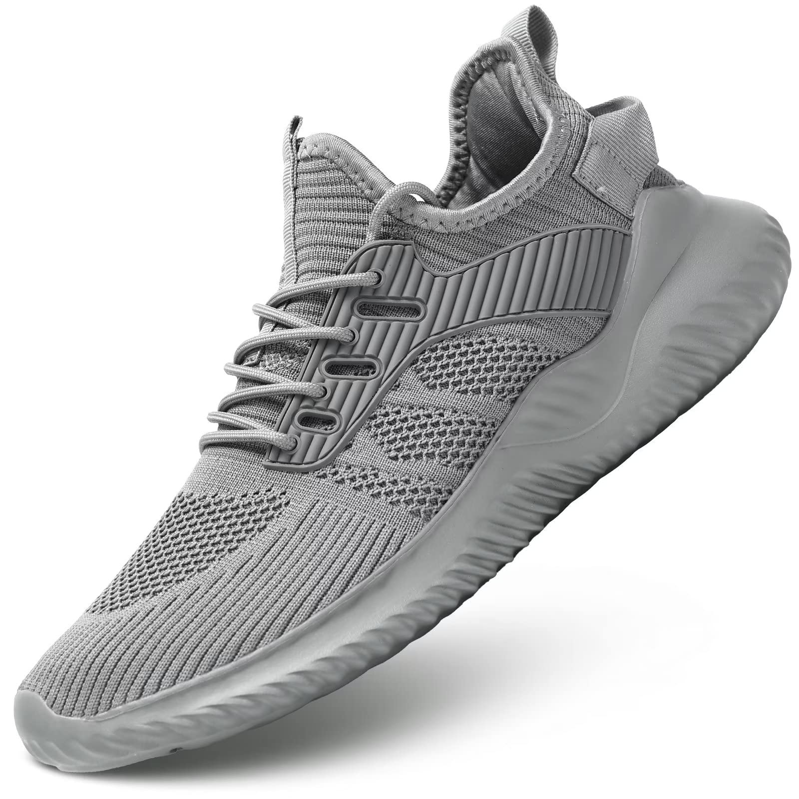 Chopben Men's Walking Shoes Lightweight Breathable Running Shoes Non