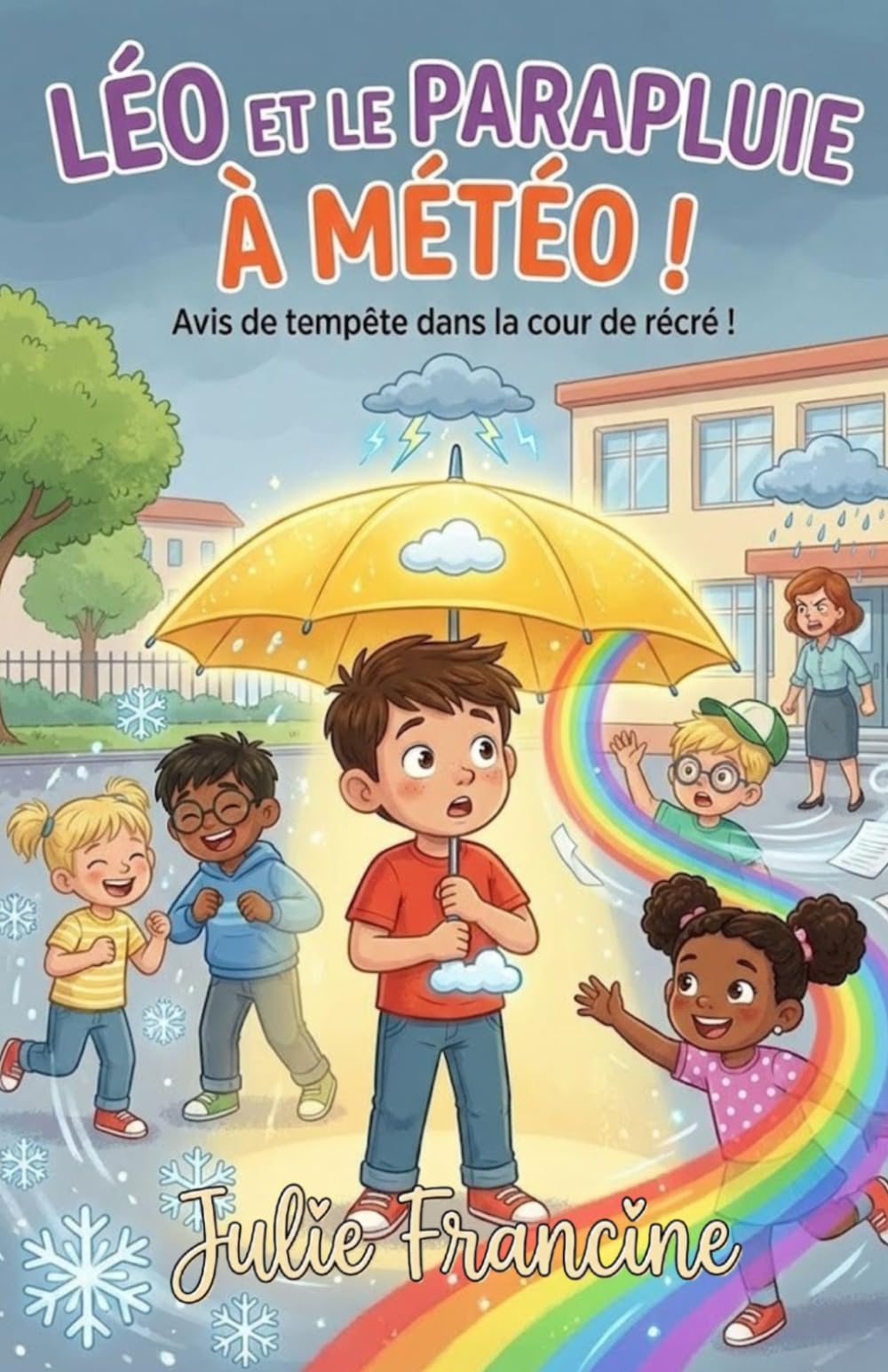 Léo et le parapluie à météo !: Livre pour enfants (6-9 ans) : Une aventure magique et drôle à l'école (Mes Premières Lectures Rigolotes (6-9 ans))