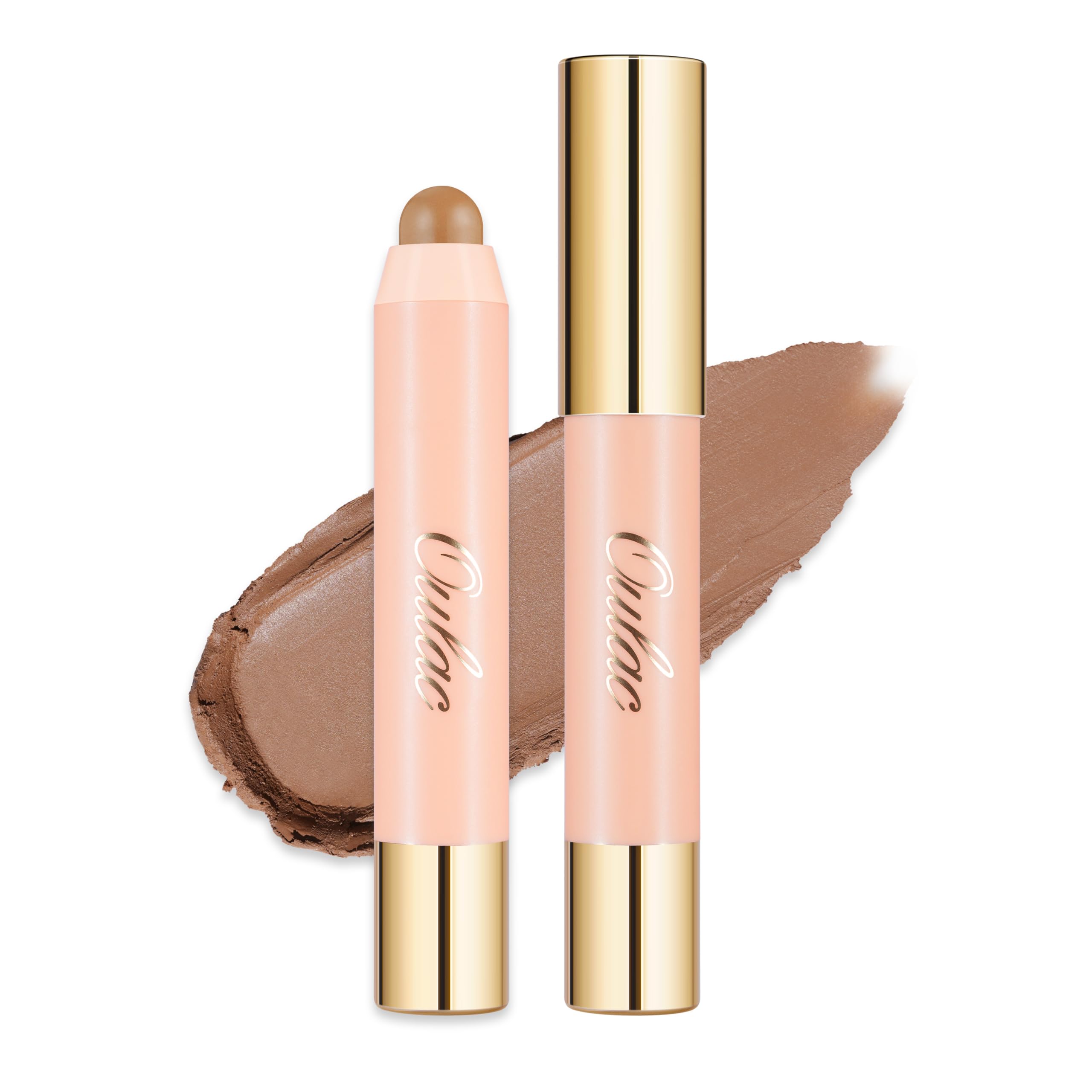 OULAC Matte Contour Crayon for Face Shaping - Lightweight, Creamy Texture, Nourishing, Seamless Blending, Long-Lasting & Water-Resistant-image-37