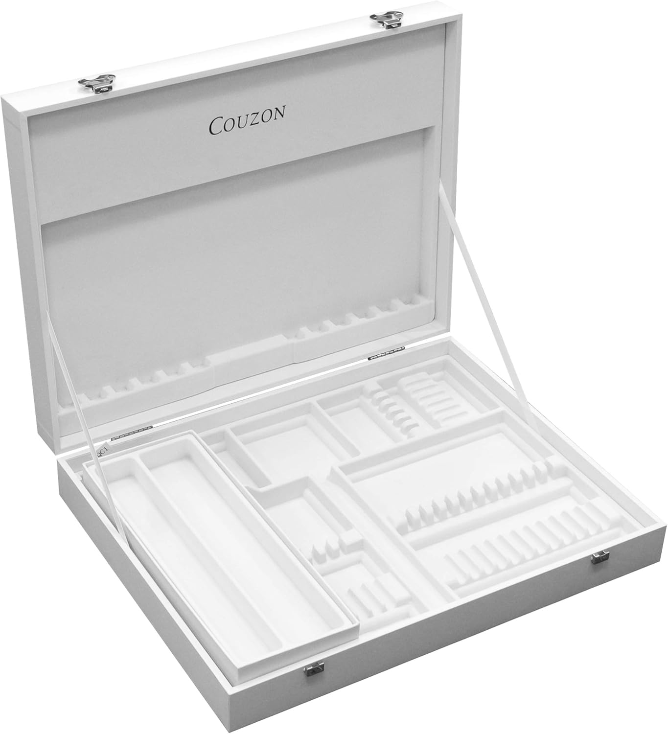 Couzon P2CS605101 Cutlery Storage Box Empty Wood 51 Pieces
