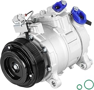 Air Conditioner AC Compressor with A/C Clutch Compatible with BMW X5 320i 328i 428i 528i 535i 228i 328d 535d 740Ld GT xDrive Gran Coupe 2014-2016, CO 29196C