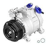 Air Conditioner AC Compressor with A/C Clutch Compatible with BMW X5 320i 328i 428i 528i 535i 228i 328d 535d 740Ld GT xDrive Gran Coupe 2014-2016, CO 29196C