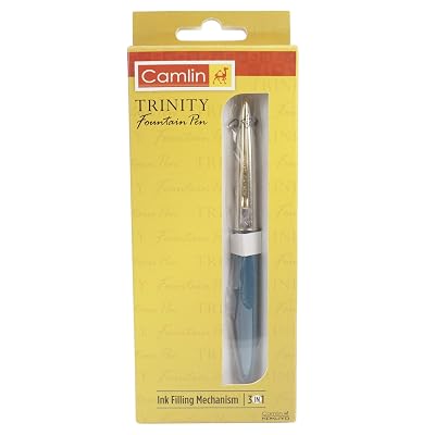 Camlin Kokuyo Trinity Fountain Pen with 3-in-1 Mechanism